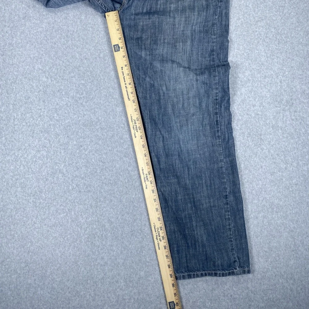Vintage Levi's 569 Loose Straight Jeans Mens 34x30 (36x30 Actual) Blue Denim